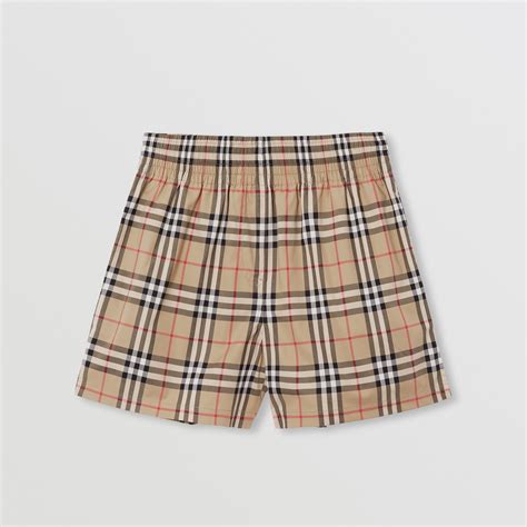 burberry stretch jersey shorts|burberry ladies trousers.